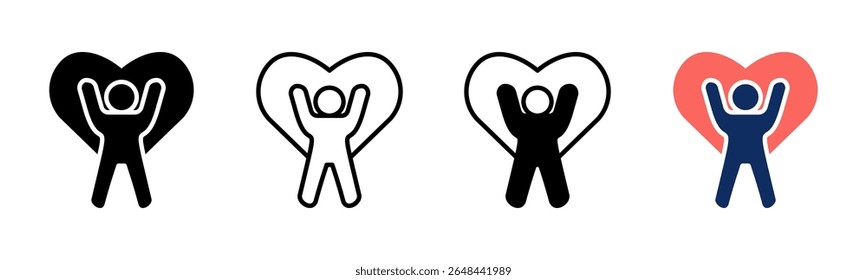 Healthy icon sheet multiple style collection