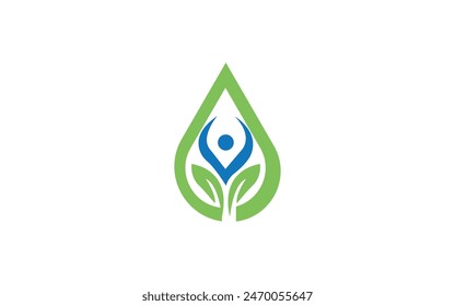 Gesundes Symbol Vektorillustration Design Vorlage