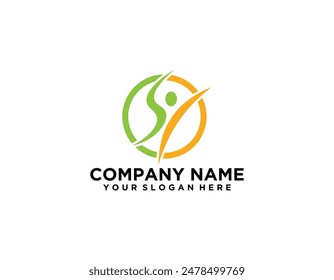 Healthy icon vector illustration design template
