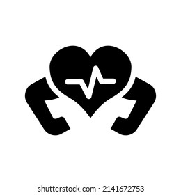 Healthy Icon Vector Symbol Design Illustration