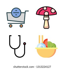 healthy icons set. vector set about [ iconsRandom] icons set.