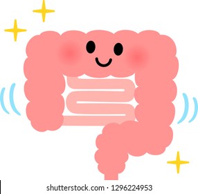 Healthy Intestine character