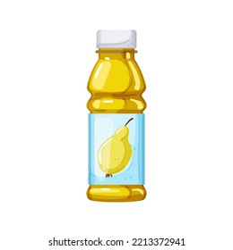 healthy juice bottle cartoon. healthy juice bottle sign. isolated symbol vector illustration
