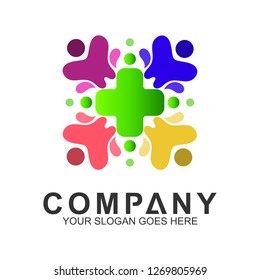 healthy kids logo, child care symbol, charity icons