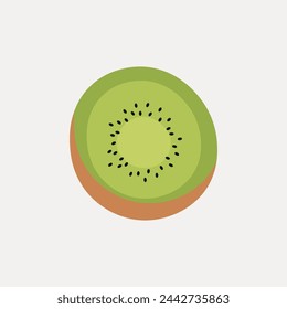 Gesunde Kiwi Frucht tropische Vektor	