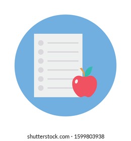 Healthy life Flat icons for chart  & report 