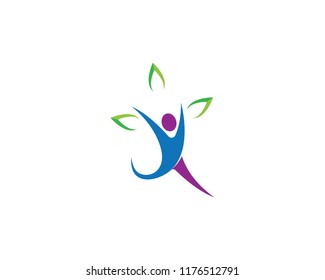 Healthy life logo icon