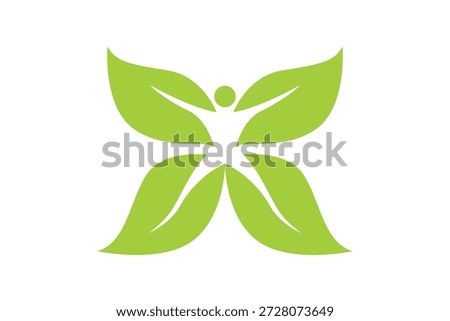 healthy life logo simple vector