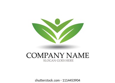 Healthy Life Logo Symbol Design
