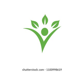 Healthy Life Logo template