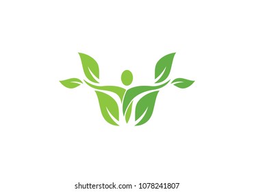 Healthy Life Logo template vector icon illustration design