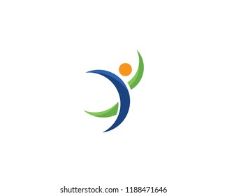 Healthy Life Logo template vector icon
