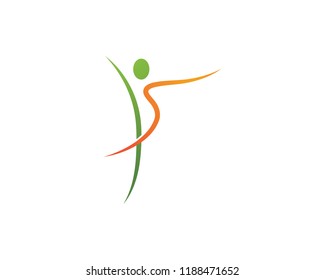 Healthy Life Logo template vector icon
