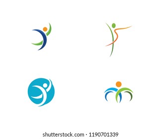 Healthy Life Logo template vector icon
