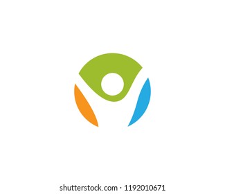 Healthy Life Logo template vector icon