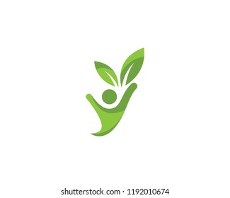 Healthy Life Logo Template Vector Icon