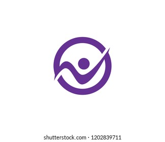 Healthy Life Logo template vector icon