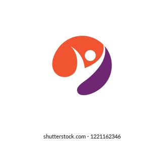 Healthy Life Logo template vector icon