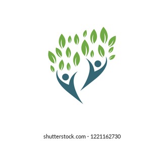 Healthy Life Logo template vector icon