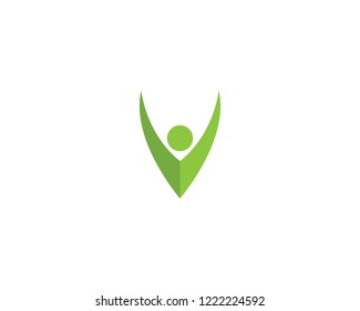 Healthy Life Logo template vector icon
