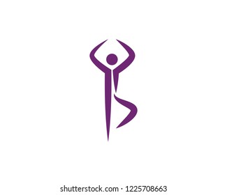 Healthy Life Logo template vector icon