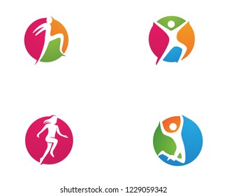 Healthy Life Logo template vector icon