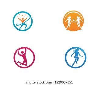 Healthy Life Logo template vector icon