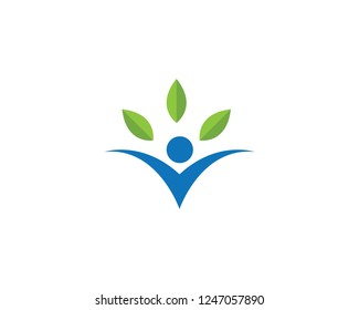 Healthy Life Logo template vector icon