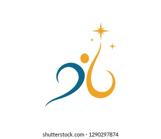 Healthy Life Logo template vector icon