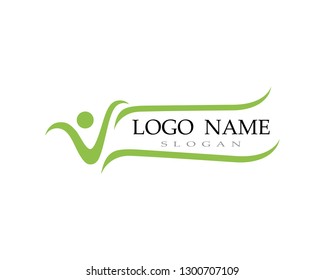 Healthy Life Logo template vector icon