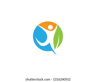 Healthy Life Logo template vector