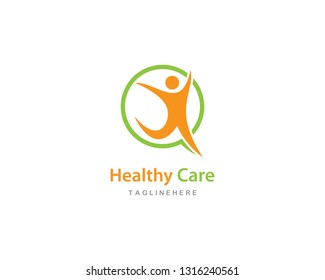 Healthy Life Logo template vector