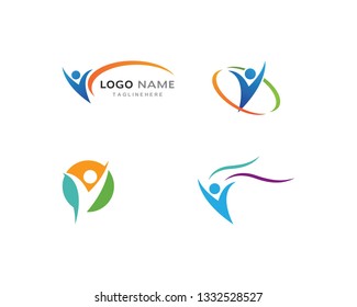 Healthy Life Logo template vector