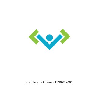 Healthy Life Logo template vector