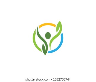 Healthy Life Logo template vector