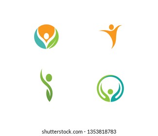 Healthy Life Logo template vector