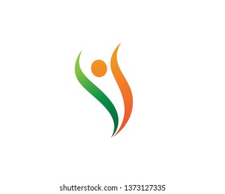 Healthy Life Logo template vector icon