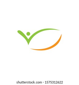 Healthy Life Logo template vector