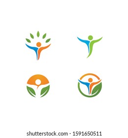 Healthy Life Logo template vector