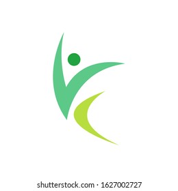 Healthy life logo template vector icon design