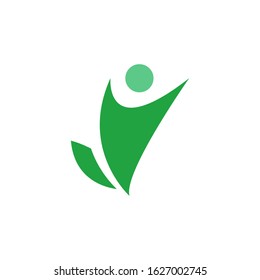 Healthy life logo template vector icon design