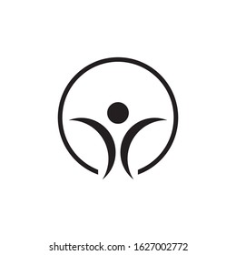 Healthy life logo template vector icon design