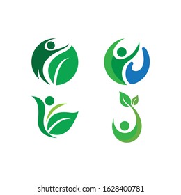 Healthy Life Logo template vector