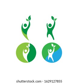 Healthy Life Logo template vector icon