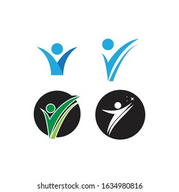 Healthy Life Logo template vector