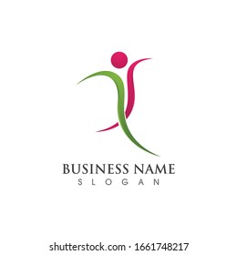 Healthy Life Logo template vector icon Vector