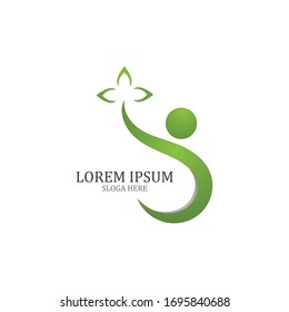 Healthy Life Logo template vector icon