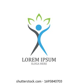 Healthy Life Logo template vector icon