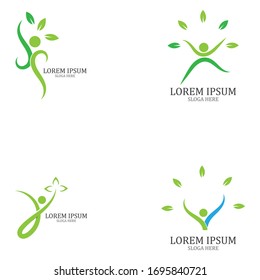Healthy Life Logo template vector icon