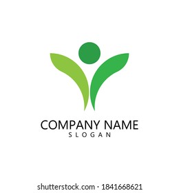 Healthy Life Logo template vector icon